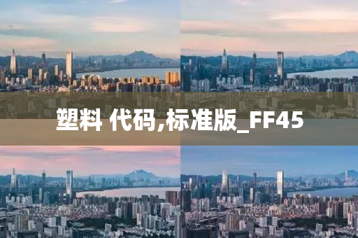 塑料 代码,标准版_FF45