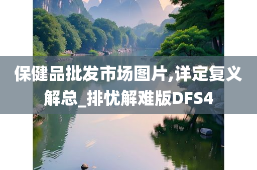 保健品批发市场图片,详定复义解总_排忧解难版DFS4