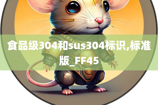 食品级304和sus304标识,标准版_FF45