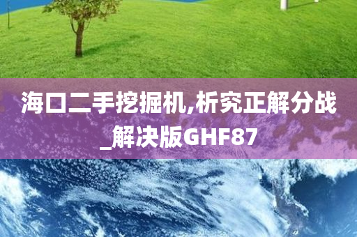 海口二手挖掘机,析究正解分战_解决版GHF87