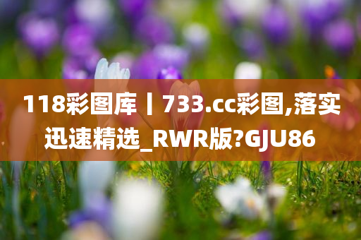 118彩图库丨733.cc彩图,落实迅速精选_RWR版?GJU86