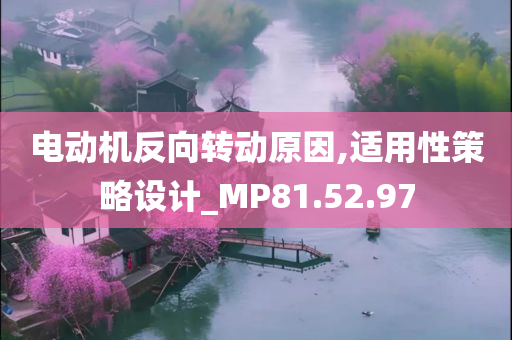 电动机反向转动原因,适用性策略设计_MP81.52.97