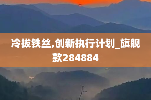 冷拔铁丝,创新执行计划_旗舰款284884