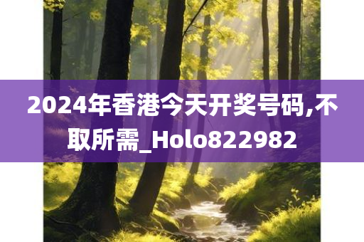 2024年香港今天开奖号码,不取所需_Holo822982