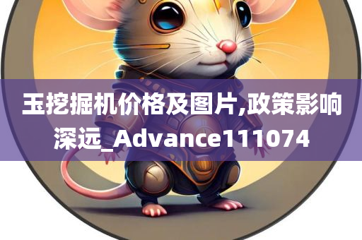 玉挖掘机价格及图片,政策影响深远_Advance111074