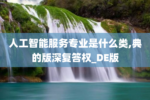 人工智能服务专业是什么类,典的版深复答权_DE版