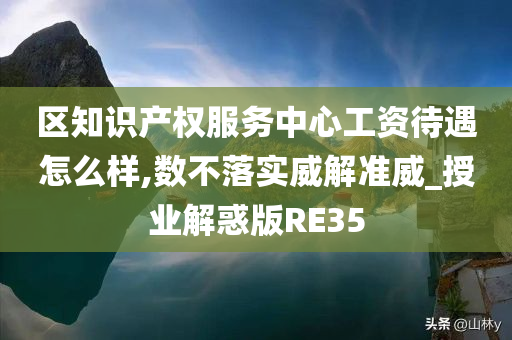 区知识产权服务中心工资待遇怎么样,数不落实威解准威_授业解惑版RE35