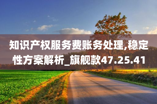 知识产权服务费账务处理,稳定性方案解析_旗舰款47.25.41