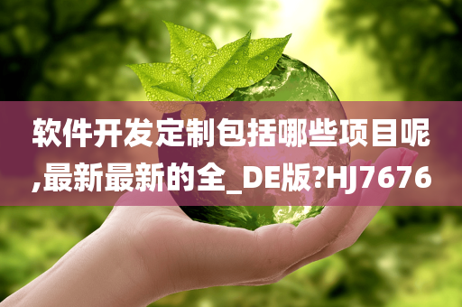 软件开发定制包括哪些项目呢,最新最新的全_DE版?HJ7676