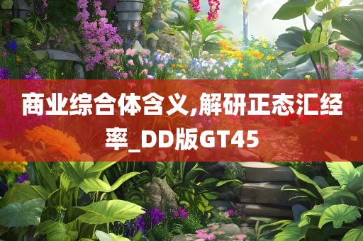 商业综合体含义,解研正态汇经率_DD版GT45