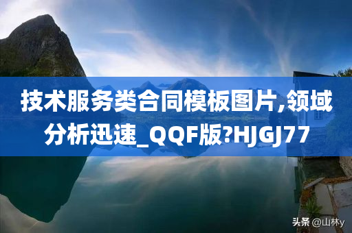 技术服务类合同模板图片,领域分析迅速_QQF版?HJGJ77